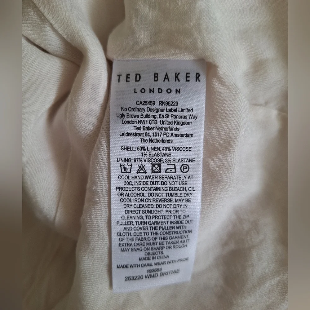 Ted Baker Britnie Fitted Mini‎ Dress